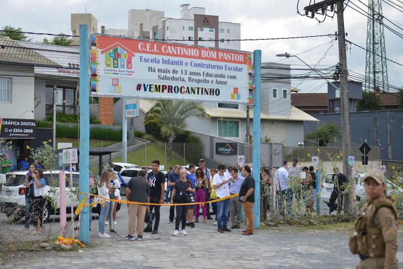 Blumenau - Assassino das quatro crianças da Creche Cantinho Bom Pastor agiu sozinho e era viciado em cocaína