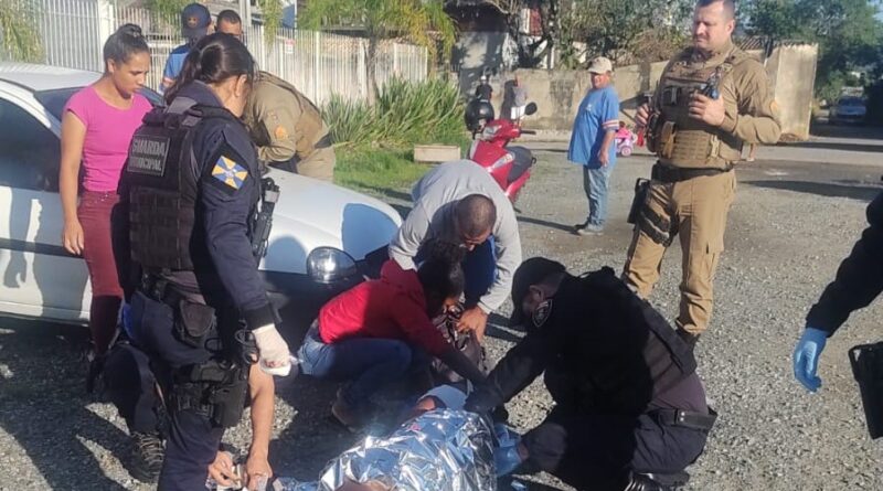 Itajaí - Ex-marido tenta matar mulher a facadas no bairro Cidade Nova