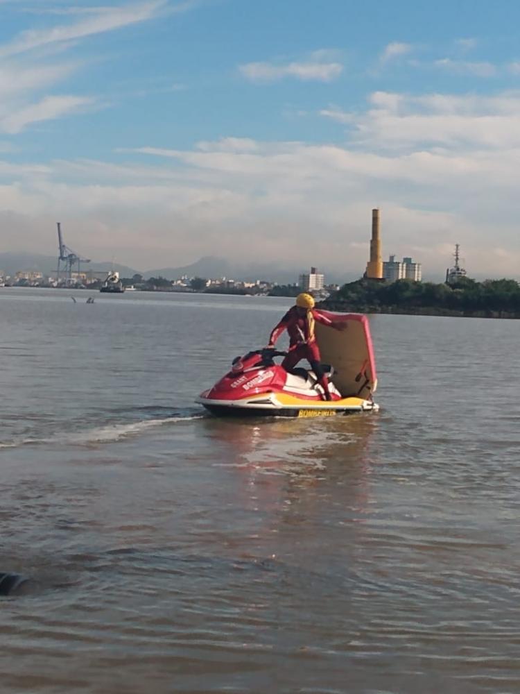Penha - Encontrado próximo da Ilha Feia o corpo do jovem que tentou atravessar o rio Itajaí-Açu