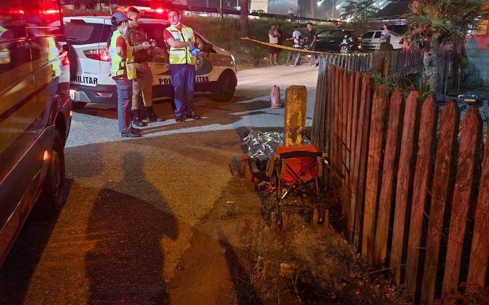 Itajaí – Pedestre morre atropelado por caminhão no bairro Cordeiros