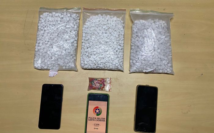 Camboriú - Traficantes são presos com 3000 comprimidos de ecstasy
