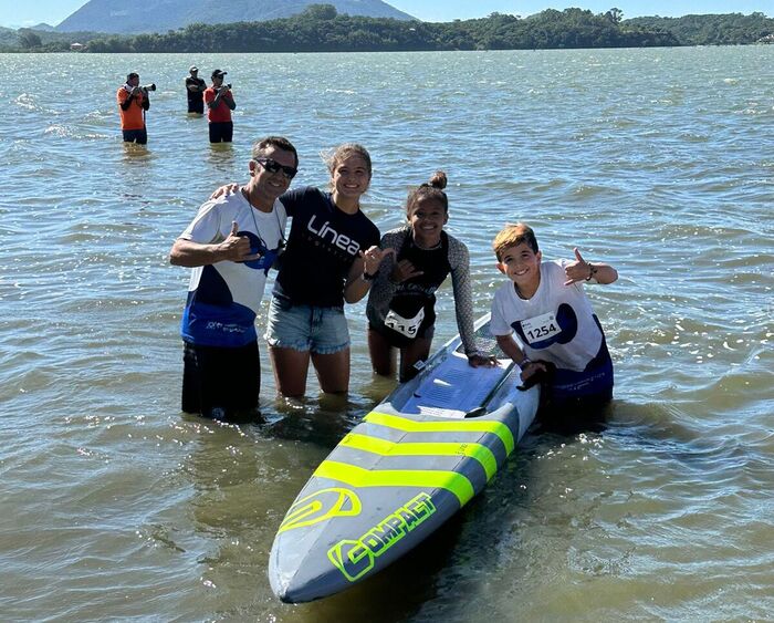 Penha - Equipe de Stand Up Paddle conquista medalhas no maior evento de esportes aquáticos do mundo