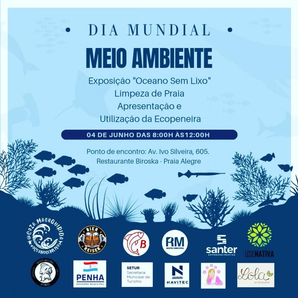 Penha - Projeto Côza Másh Quírida fará mutirão de limpeza na Praia Alegre neste domingo (4)