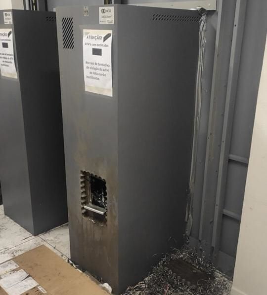 Penha – Caixa eletrônico do Bradesco/Quilombo é arrombado no final de semana