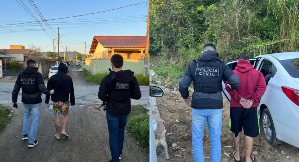 Sequestro relâmpago - Dupla acusada de assalto em Blumenau é presa com drogas em Penha 
