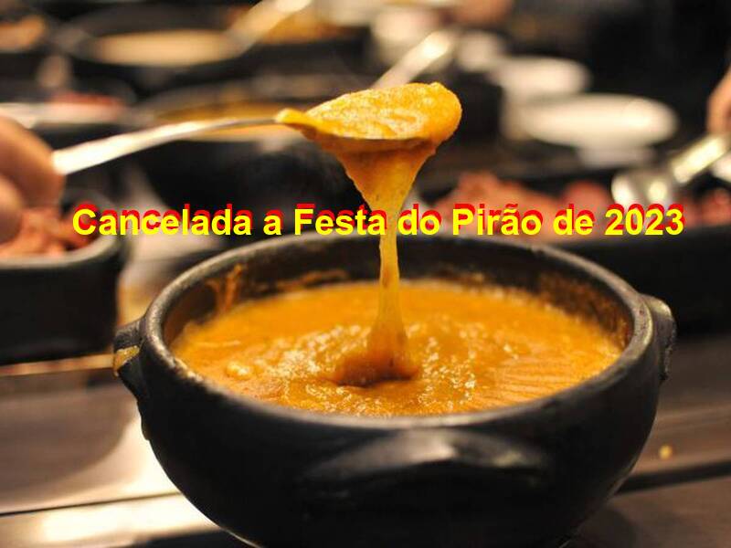 Barra Velha – Prefeitura cancela Festa do Pirão de 2023