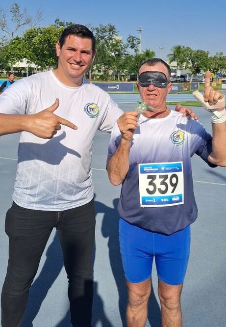 Balneário Piçarras – Marcelo Pocidônia conquista ouro no lançamento de dardo e salto em altura no Meeting de atletismo no Rio de Janeiro