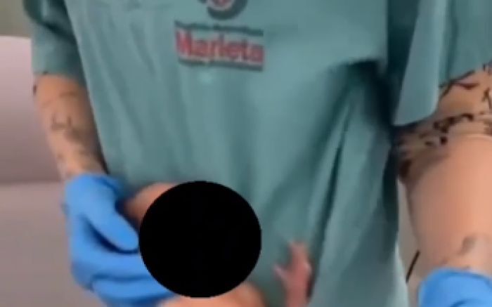 Funcionários que gravaram ‘dancinha’ de fisioterapeuta com recém-nascido no jaleco no Marieta são demitidos