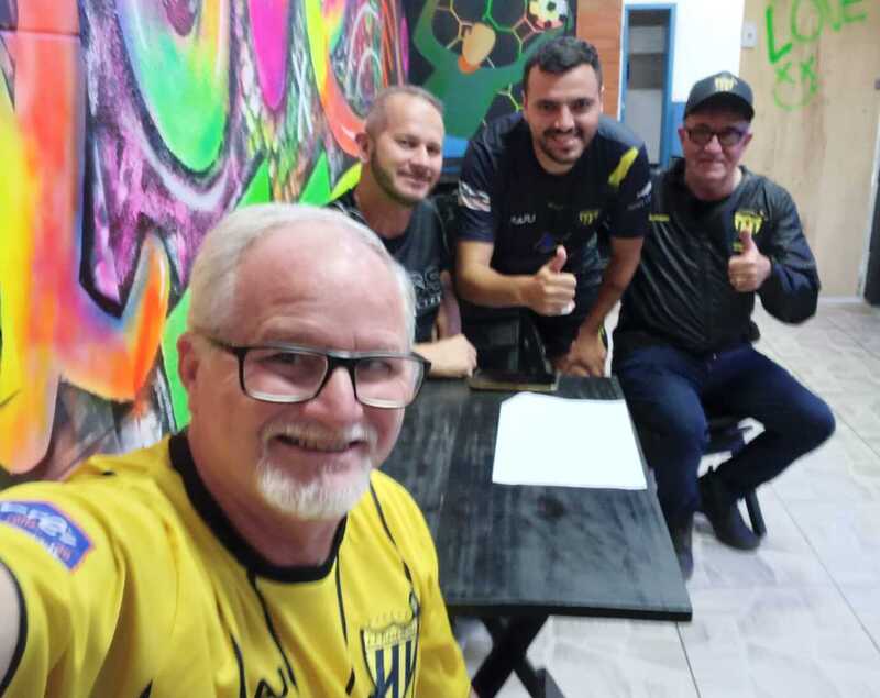 Penha – Flexa Negra firma parceria com professores para escolinhas das categorias de base no futsal