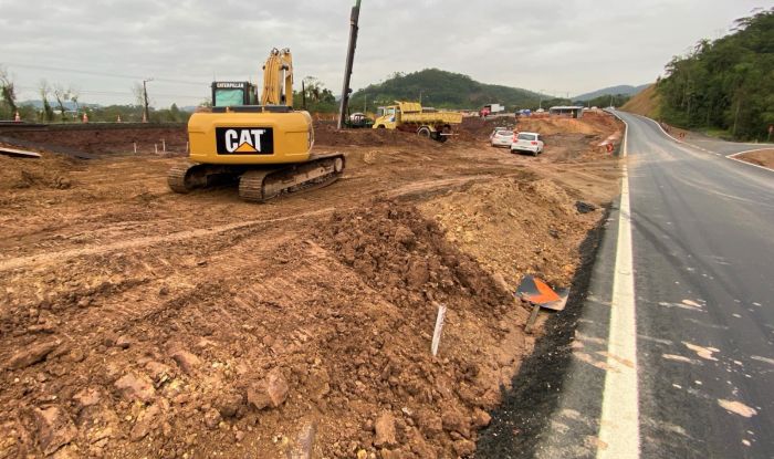 BR-470 tem detonação de rochas nesta quarta-feira em Gaspar