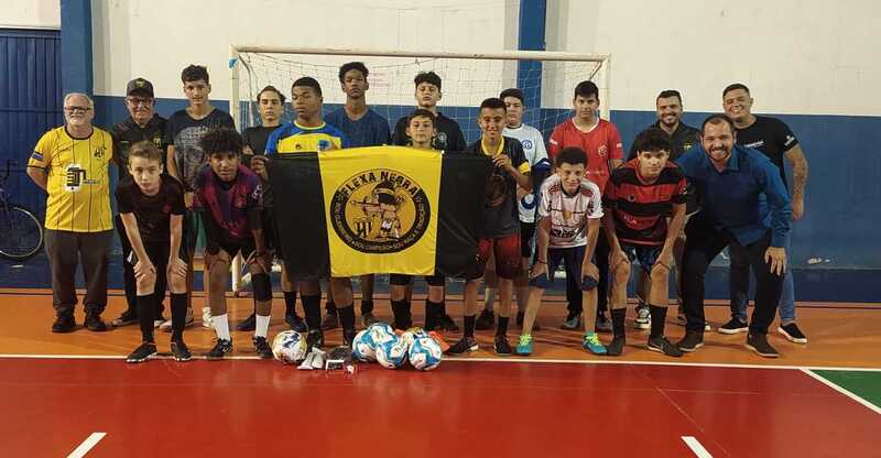 Penha – Flexa Negra inicia os treinos da “Escolinha” das categorias de base