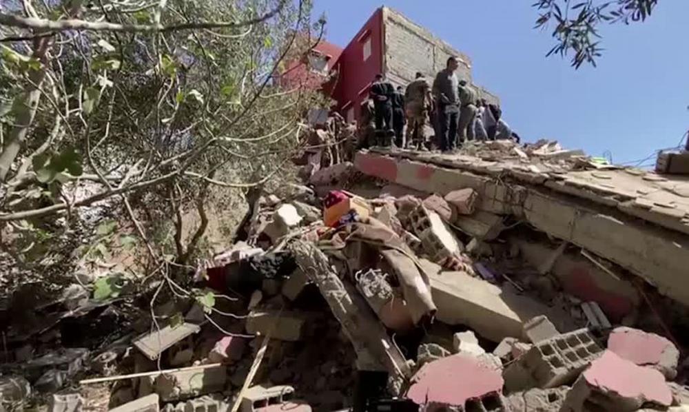 Passa de mil o número de mortos após terremoto no Marrocos