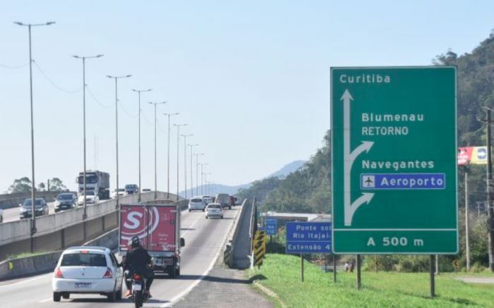 BRs 101 e 470 serão totalmente interditadas para obras em Navegantes
