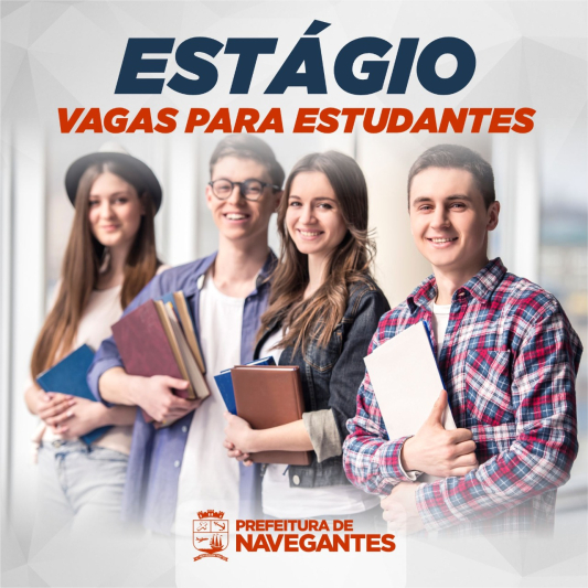 Prefeitura de Navegantes divulga vagas estágio de estudantes universitários 