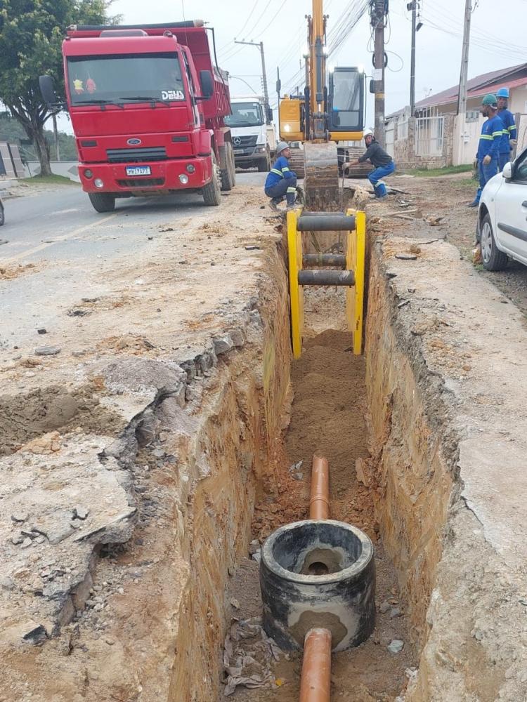 Penha terá mais de 16 quilômetros de rede de esgoto até o final do ano