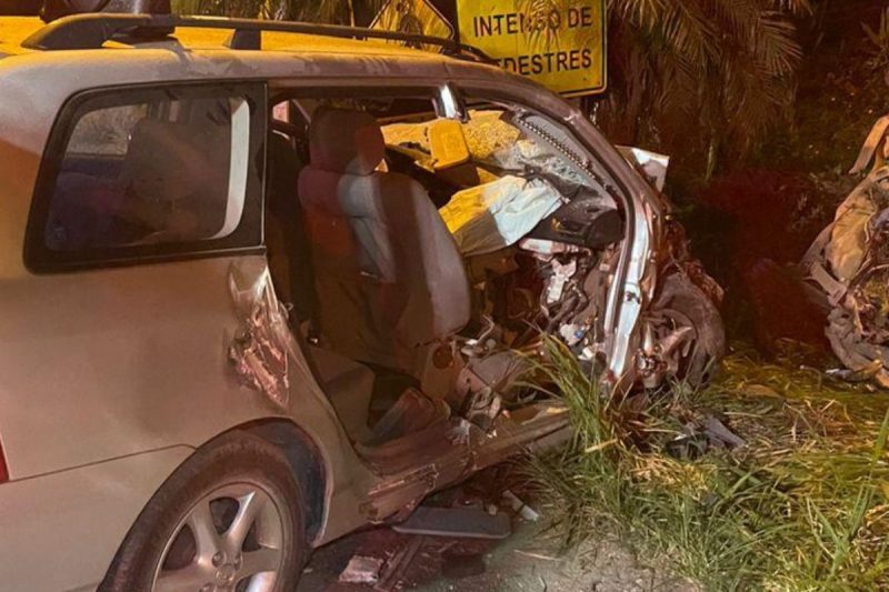 Joinville - Acidente gravíssimo mata duas pessoas em Pirabeiraba