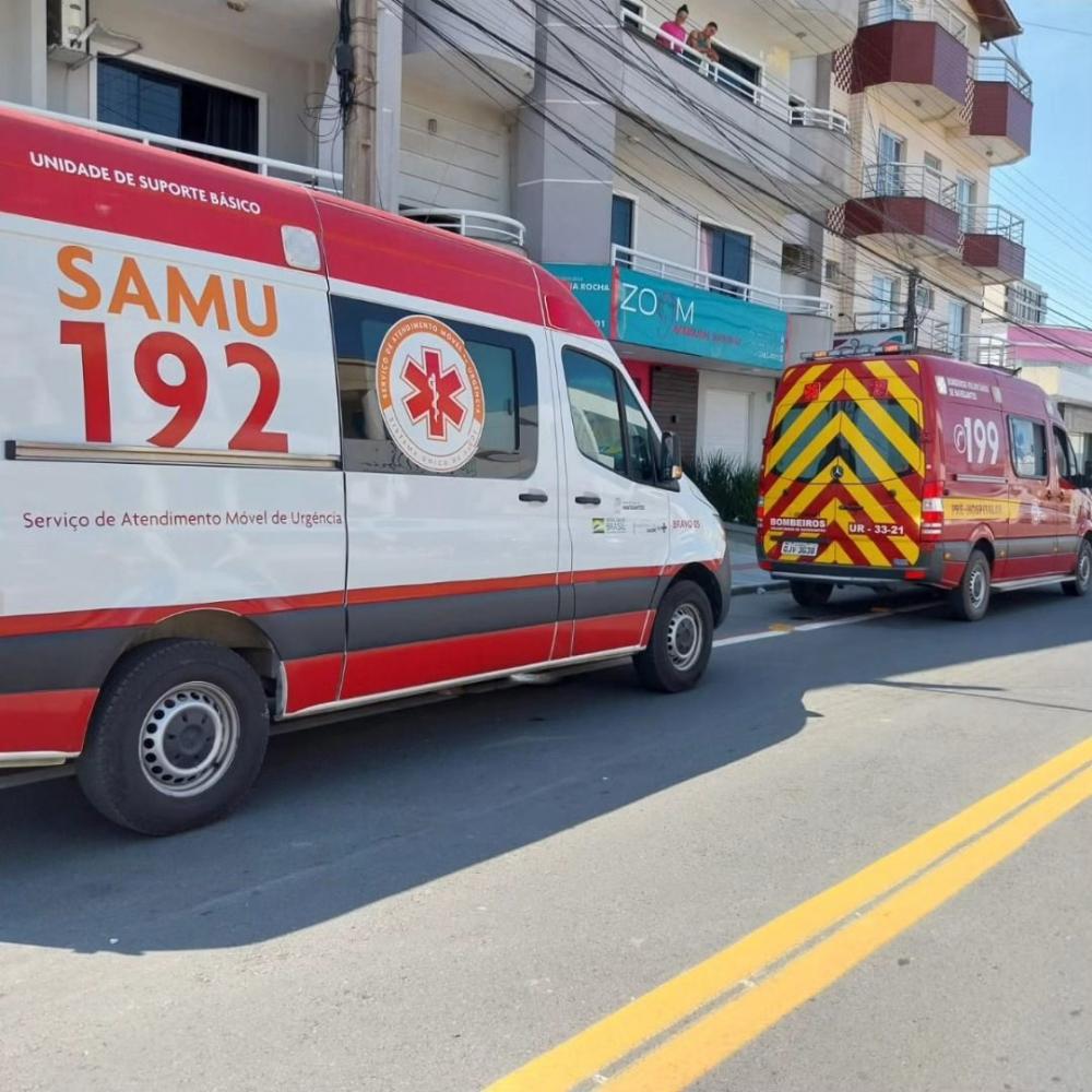 Mulher de 34 anos de idade se joga de prédio no Centro de Navegantes