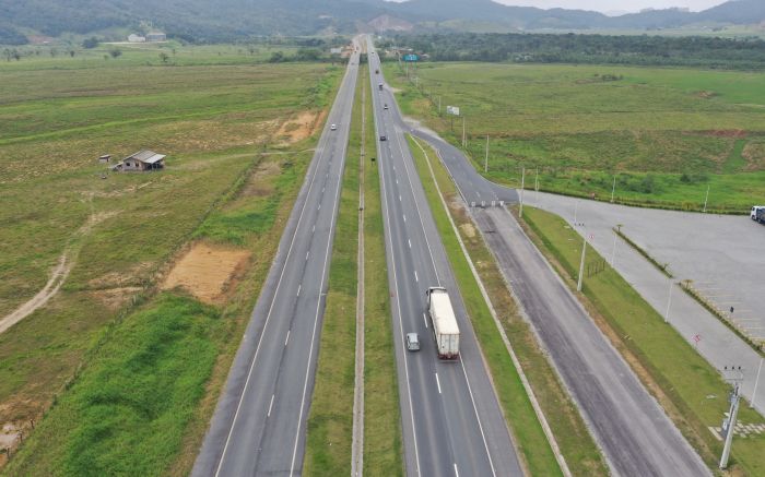 BR-470 ganha duplicação contínua entre Navegantes e Gaspar